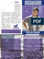 Programa Territorial 2015 Bastián Torres