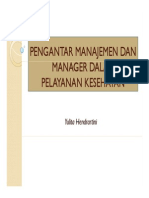 Mankes 2. Pengantar Manajemen Pelayanan Kesehatan PDF