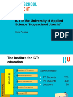 ICT in The University of Applied Science Hogeschool Utrecht'