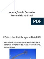 Aplicações de Concreto Protendido No Brasil