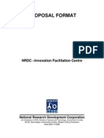 NRDC IFC - Proposal Format 2014 15