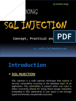 SQL Injection Slide