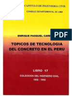 Topicos de Tecnologia de Concreto en El Peru PDF