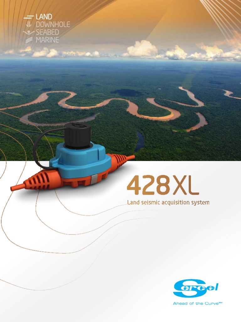 428XL Brochure Sercel PDF | PDF | Wireless | Accelerometer