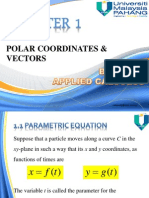CHAPTER 1 Polar Coordinates and Vector