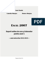 Excel2007suport de Curs[Anul1 FEAA 2012-2013]