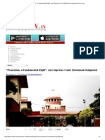 "Promotion, A Fundamental Right", Says Supreme Court (Download Judgment) - Live Law