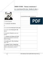 Questionnaire de Proust Version B. Pivot PDF