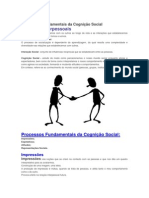 Processos Fundamentais da Cognição Social.docx