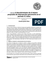 Intervencion Psicomotriz en El Periodo 0-3 PDF
