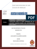 Procesoconstructivodelpuentevehicularparaelpasosuperiordelacalzadamaderocharodeldistribuidorvialcharo PDF