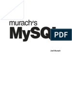 Murach Murachs MySQL May 2012 ISBN 1890774685 PDF