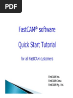 FastCAM Tutorial