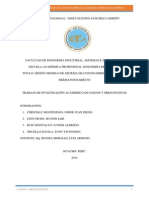 Trabajo Costos y Presupuestos