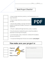 Book Project Checklist