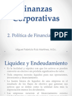 Politica de Financiamiento