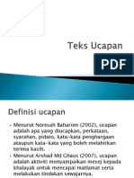 Teks Ucapan