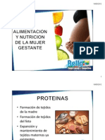 12 Alimentacionynutriciondelagestante 120516121346 Phpapp01 PDF