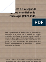 Silvia Examen - II Guerra y Psicología