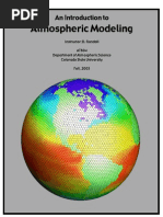 An Introduction To Atmospheric Modeling PDF