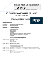 Document N°2 PROGRAMME DES TRAVAUX 2014