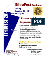 Ethiofest: Power A School, Empower A Child