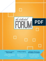 The Hillsdale Forum May 2014