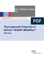 Thermodynamic Properties Dupont Isceon Mo49Plus