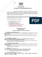 Sukot 5775, Instructivo PDF