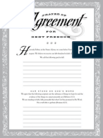 106021-Prayer of Agreement Debt Freedom Certificate