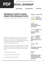 Download Cara Membuat Kartu Ujian Dengan Rumus Microsoft Excel by IcCank Dp SN242757714 doc pdf