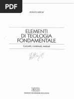 Hercsik D. - Elementi Di Teologia Fondamentale PDF