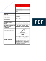 Ejemplo de Reporte de Daño de Equipo de Computo