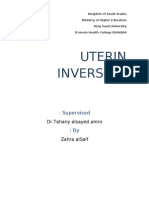 Uterin Inversion