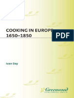 Cooking in Europe 1650 1850