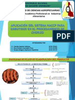 Continuacion HACCP PARA EMBUTIDOS EN LA ELABORACION DE CHORIZO