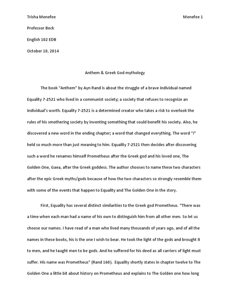 Prometheus greek mythology essay picture