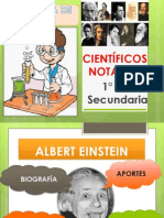 Científicos Notables