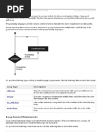 C# - Loops: Loop Control Statements