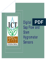 Digital HRM Sap Flow and Stem Hygrometer Sensors