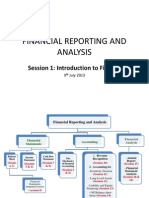 Financial Reporting and Analysis: Session 1: Introduction To Finance