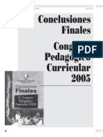 Conclusiones Congreso Pedagogico Chile PDF