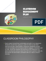 Classroom Management Plan Complete