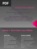 interactive media slides