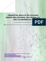 Claude Gétaz - Quand Les Dieux Et Les Hommes Etaint Des Étoiles PDF