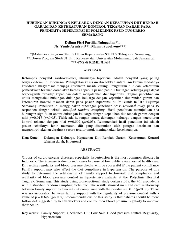 Konsep Dukungan Keluarga | PDF