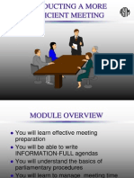 Efficient Meeting