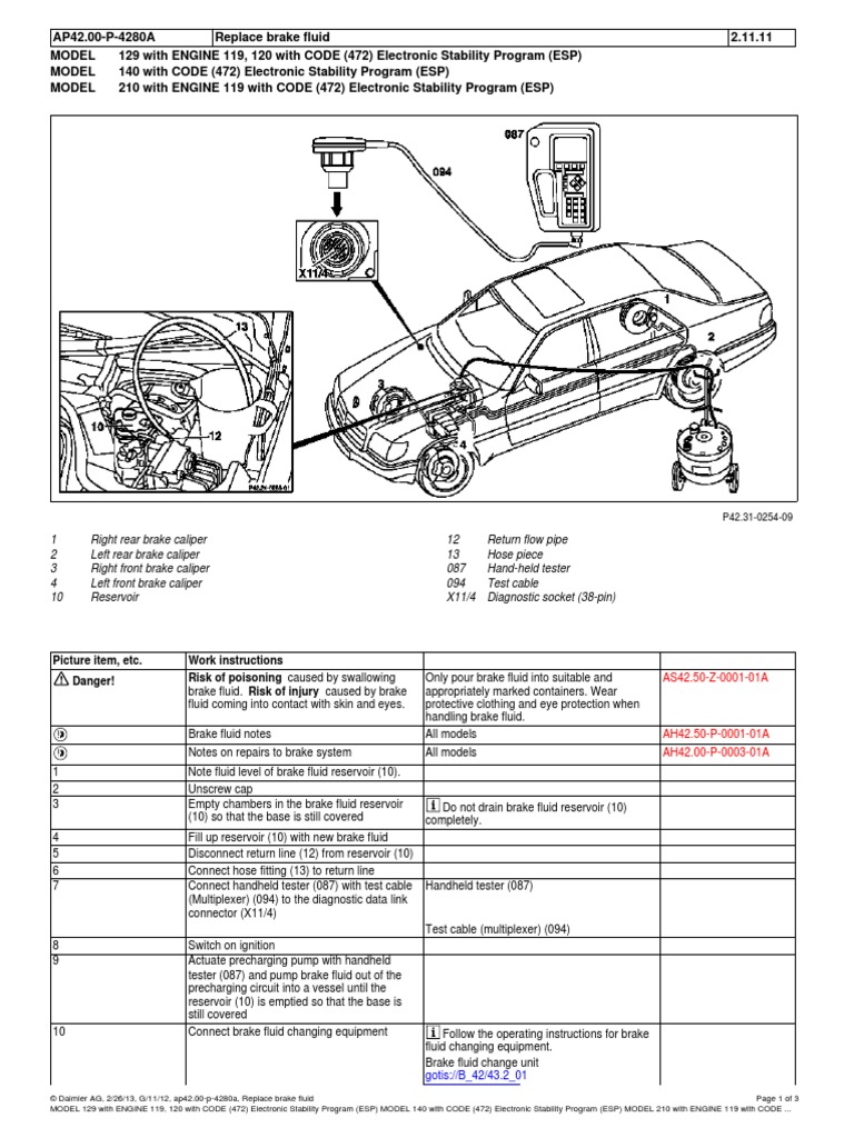 Picture Item, Etc. Work Instructions Risk of Poisoning Danger! PDF