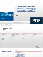 Opportunity in The Indian Information Technology (IT) Managed Services Market - Feedback OTS - 2014