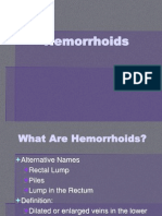 Hemorrhoids